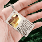 Love You Forever And Always - Personalized Keychain - Anniversary Gift For Girlfriend, Boyfriend, Wife, Husband 735488 - DiyGiftly