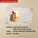 Love You Forever And Always - Personalized Poster/Wrapped Canvas - Anniversary Gift For Girlfriend, Boyfriend, Wife, Husband 714317 - 714418 - DiyGiftly