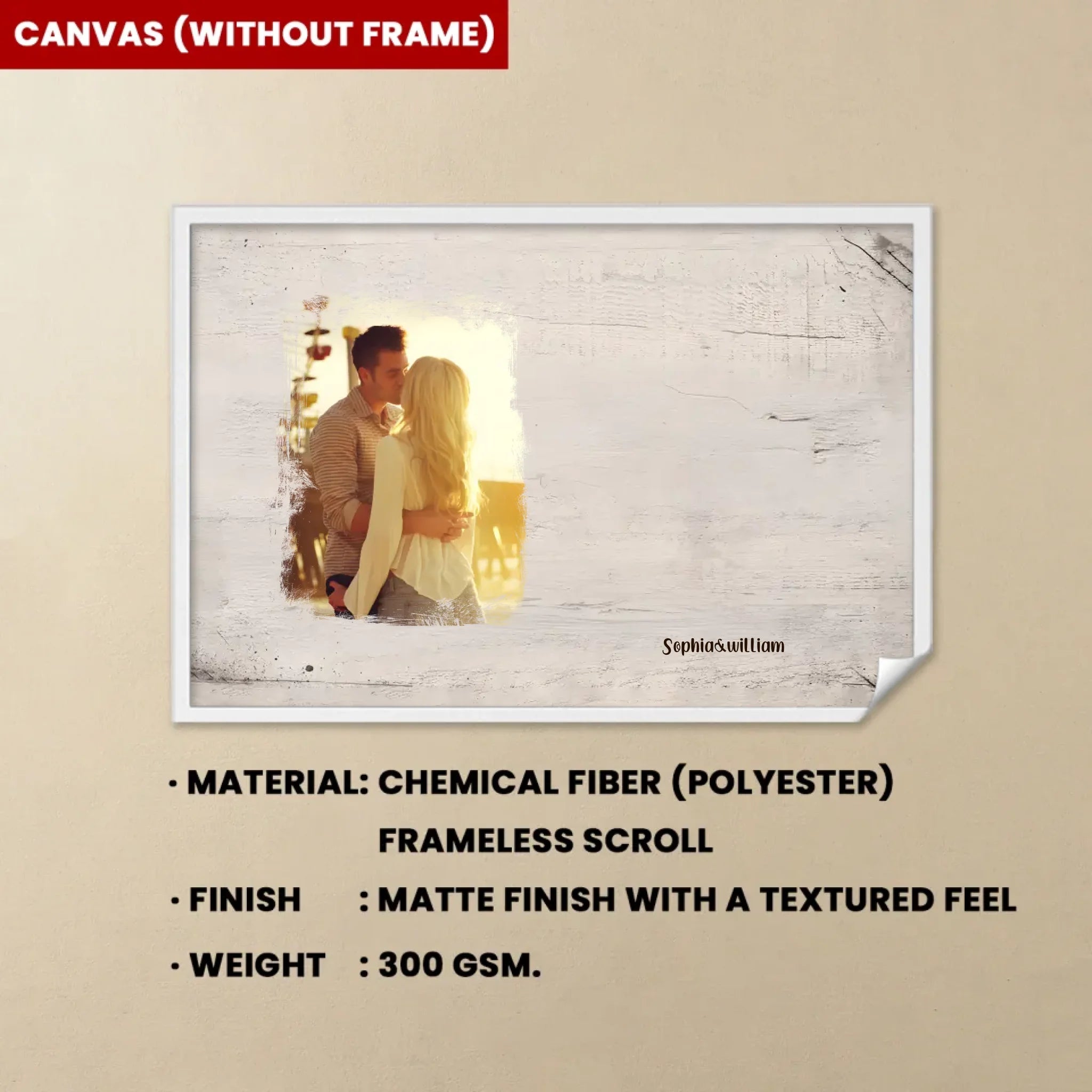 Love You Forever And Always - Personalized Poster/Wrapped Canvas - Anniversary Gift For Girlfriend, Boyfriend, Wife, Husband 714317 - 714418 - DiyGiftly