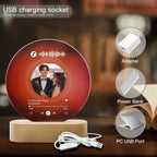 Love You To The Moon - Personalized Custom LED Light 750563 - DiyGiftly