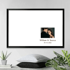 Lovely Beach Anniversary Gifts For Husband Custom Photo Personalized Canvas Wall Art 761111 - DiyGiftly
