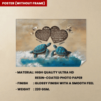 Lovely Gift Beach And Turtles - When I Say I Love You - Anniversary Gifts For Couple Personalized Canvas Print 748278 - 748283 - DiyGiftly