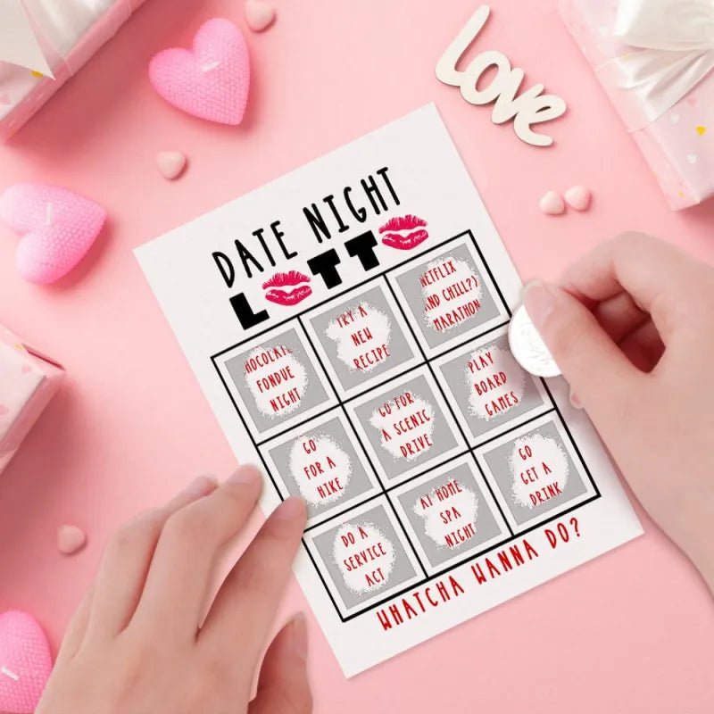 Lover's Lotto Scratch Card Valentine's Day Surprise Funny Scratch off Card Gift - DiyGiftly