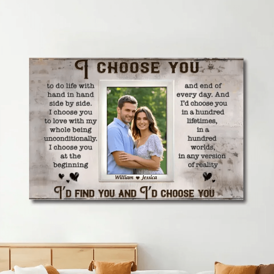 Loving Gift For Couple Custom Couple Photo Gift Ideas - Personalized Canvas Poster 748946 - 748979 - DiyGiftly