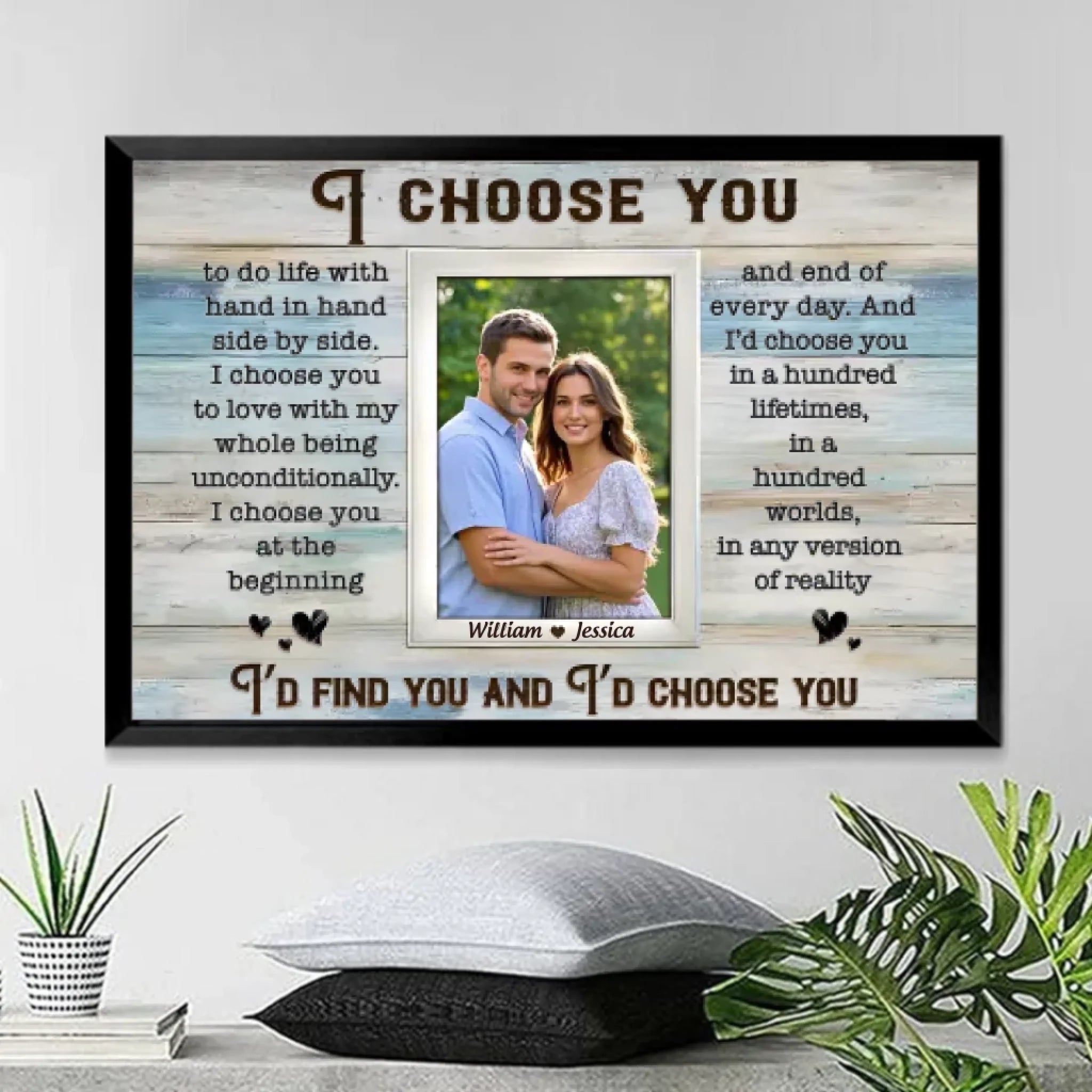 Loving Gift For Couple Custom Couple Photo Gift Ideas - Personalized Canvas Poster 748946 - 748979 - DiyGiftly