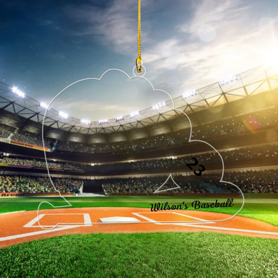 Loving You Is Like Loving Life Career - Personalized Couple Baseball Acrylic Ornamen - Gift for couple 739634 - DiyGiftly