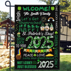 Lucky Days Ahead Always!Not Lcuky Just Blessed - Personalized Custom Flag 763297 - DiyGiftly