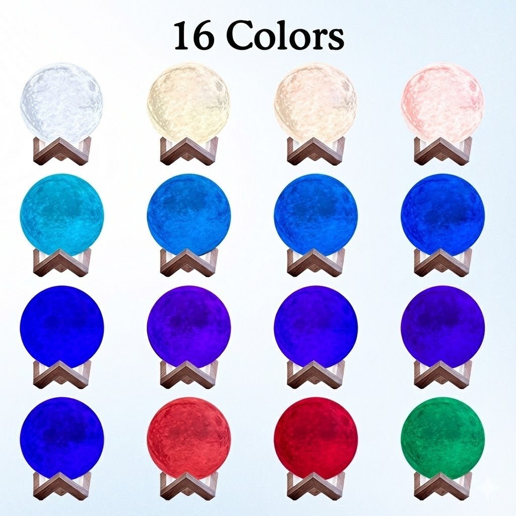 Lunar Light Moon Lamp Home Decor - Perfect Christmas Gift for Family - DiyGiftly