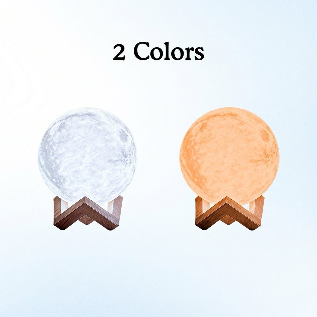 Lunar Light Moon Lamp Home Decor - Perfect Christmas Gift for Family - DiyGiftly