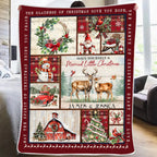 Married Little Christmas Gifts For Couple Personalized Throw Blanket Holiday Decorations 724817 - DiyGiftly