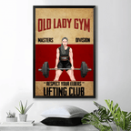 poster and wrapped canvas personalized gift for daughter front view