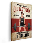 personalized poster and wrapped canvas gift for daughter product photo