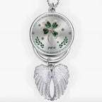 May we all encounter that touch of green symbolizing luck in the journey of life - Patrick's Day Metal Pendant 763195 - DiyGiftly