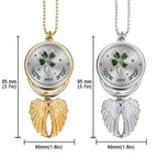 May we all encounter that touch of green symbolizing luck in the journey of life - Patrick's Day Metal Pendant 763195 - DiyGiftly