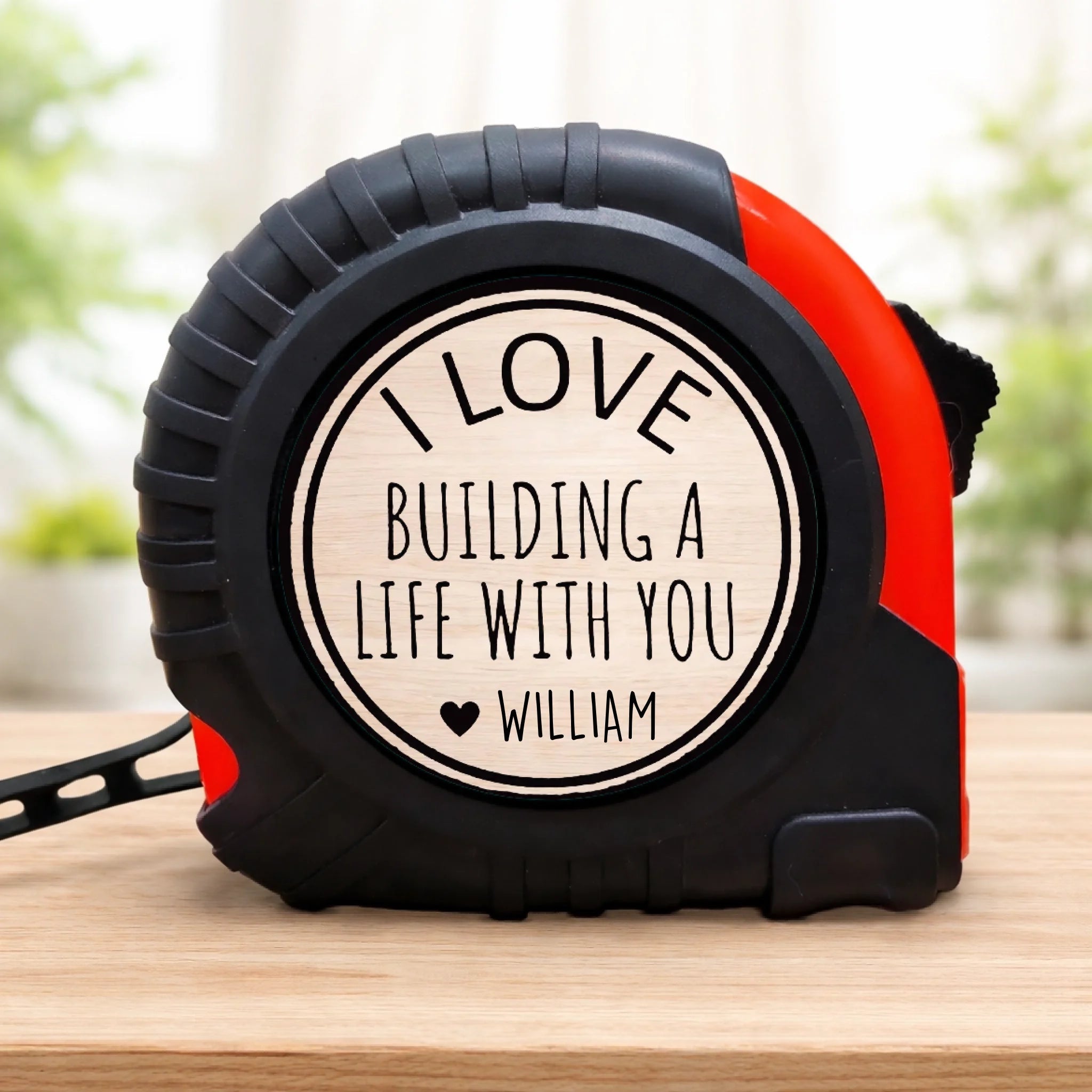 Measure Love Every Day - Personalized Tape Measure, Custom Groom Gift for Weddings, Anniversaries, and Holidays 1158822 - DiyGiftly