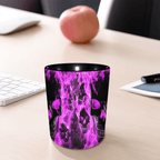 Melted Skull On Fire - Personalized Skull Accent Mug 748454 - DiyGiftly
