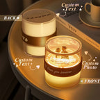 Memorial Gift Customized Night Light Creative Flip Light Acrylic Hourglass Lamp Anniversary Gift - DiyGiftly