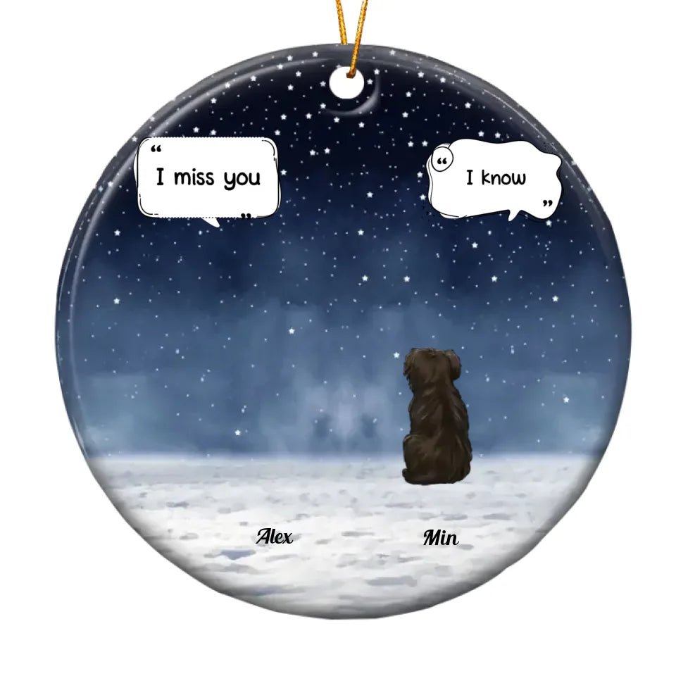 Memorial Pet - Personalized Pet Memorial Ornament 679814 - DiyGiftly