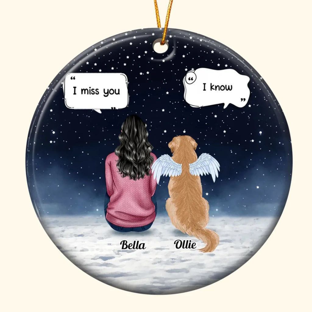 Memorial Pet - Personalized Pet Memorial Ornament 679814 - DiyGiftly
