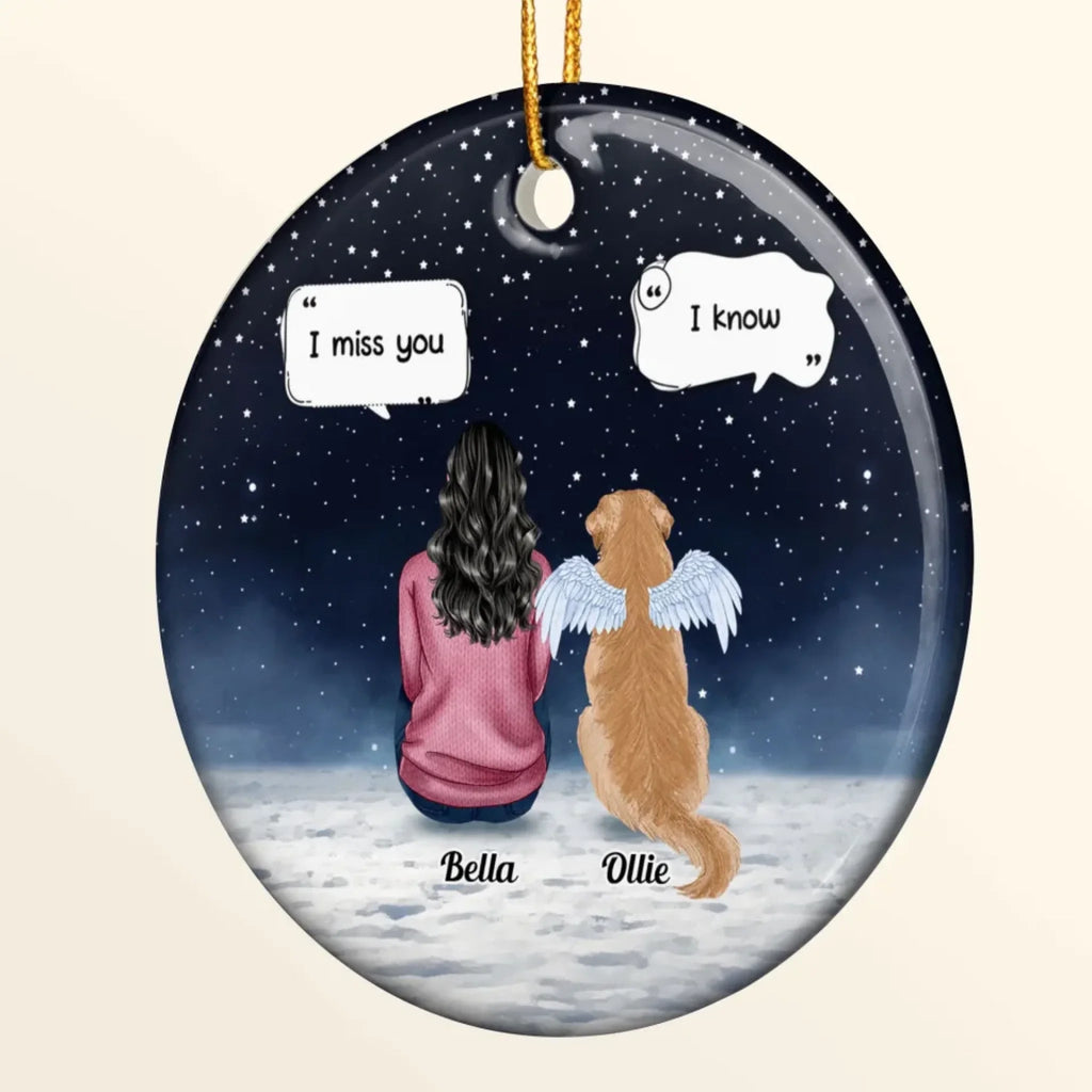 Memorial Pet - Personalized Pet Memorial Ornament 679814 - DiyGiftly