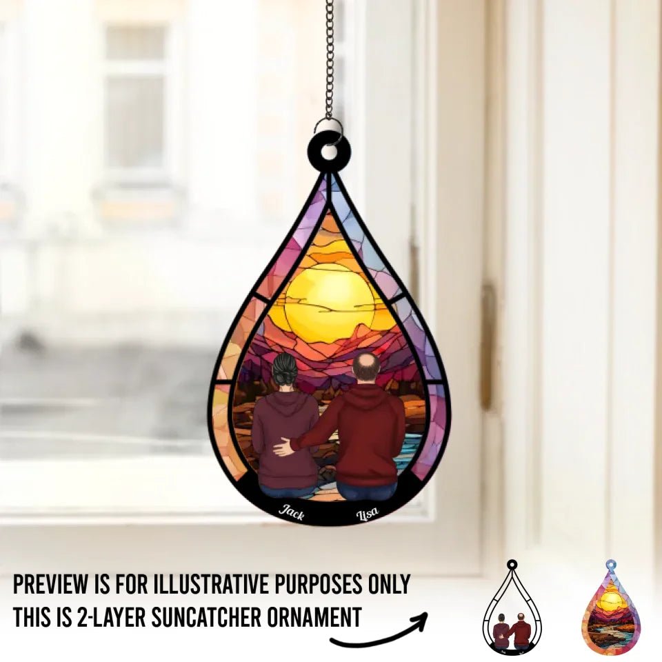 personalized design suncatcher acrylic memorial keepsake