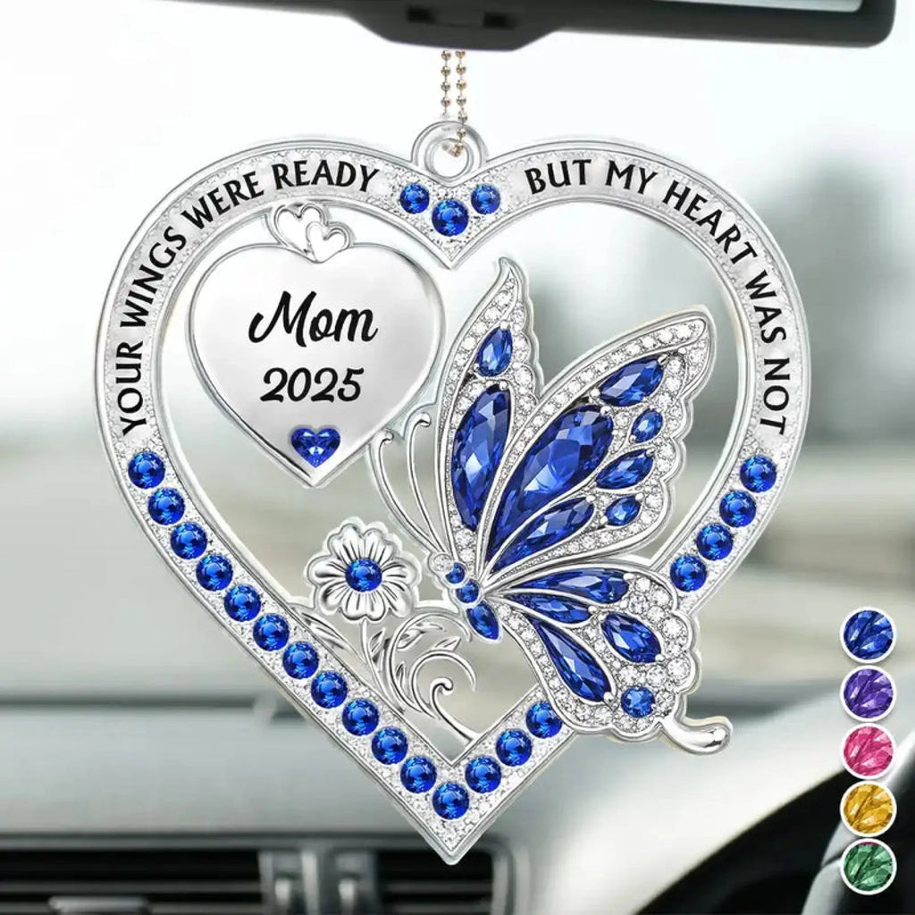 decoration personalized photo with name acrylic daily remembrance car ornament