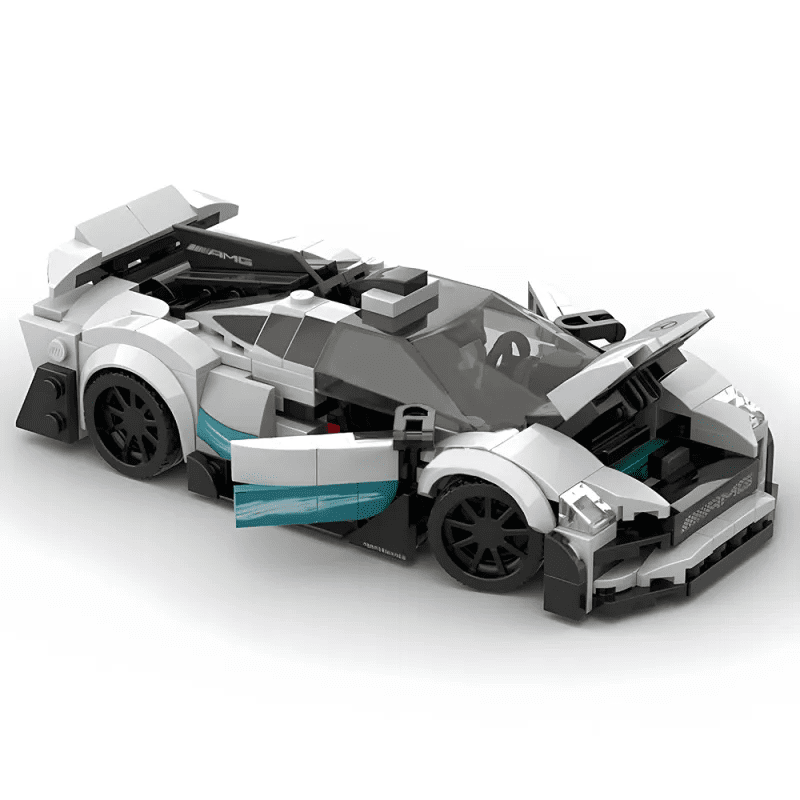 Mercedes - AMG ONE Creative Vehicle Racing Car Building Blocks Construction Toy Brick Figures Gift for Car Lover - DiyGiftly