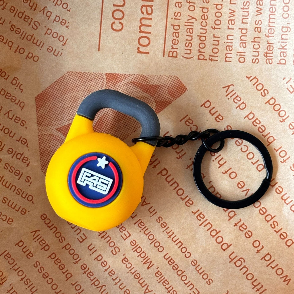 Mini Fitness Equipment Mini Kettlebell Keychain Accessories Equipment Pendant Backpack Rubber Keychain - DiyGiftly