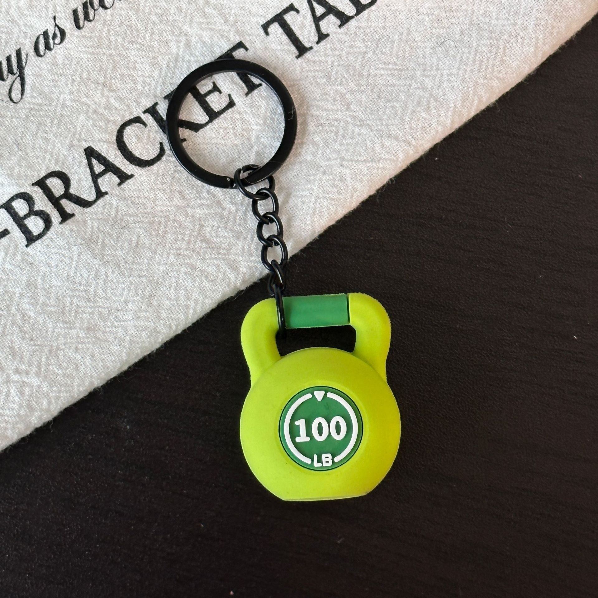Mini Fitness Equipment Mini Kettlebell Rubber Keychain Accessories Equipment Pendant Backpack Keychain - DiyGiftly