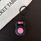 Mini Fitness Equipment Mini Kettlebell Rubber Keychain Accessories Equipment Pendant Backpack Keychain - DiyGiftly