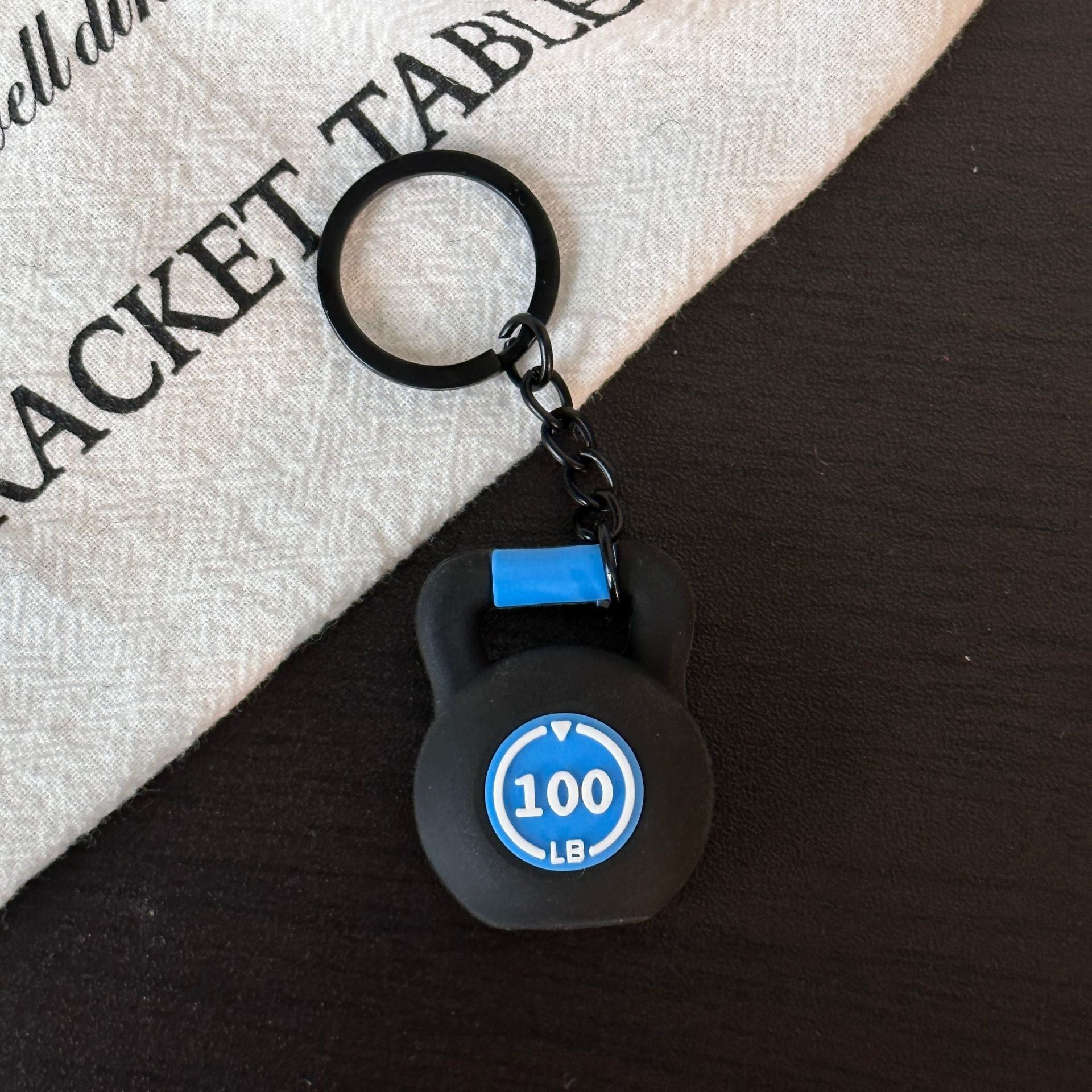 Mini Fitness Equipment Mini Kettlebell Rubber Keychain Accessories Equipment Pendant Backpack Keychain - DiyGiftly