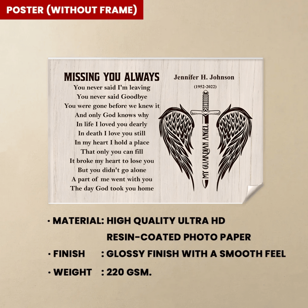 poster personalized photo wooden wall art keepsake poster and canvas