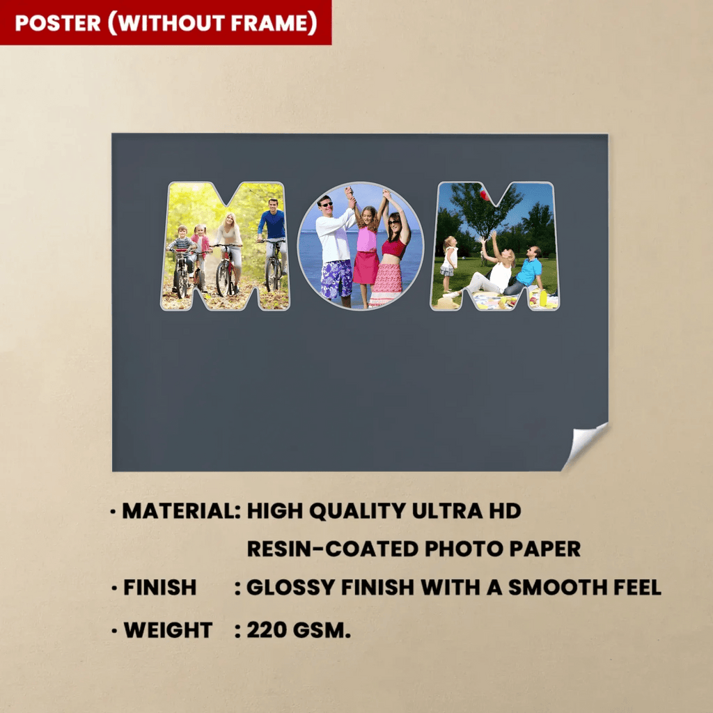 Mom Custom Photo - Customizable Dark Background Canvas732766 - 732670 - DiyGiftly
