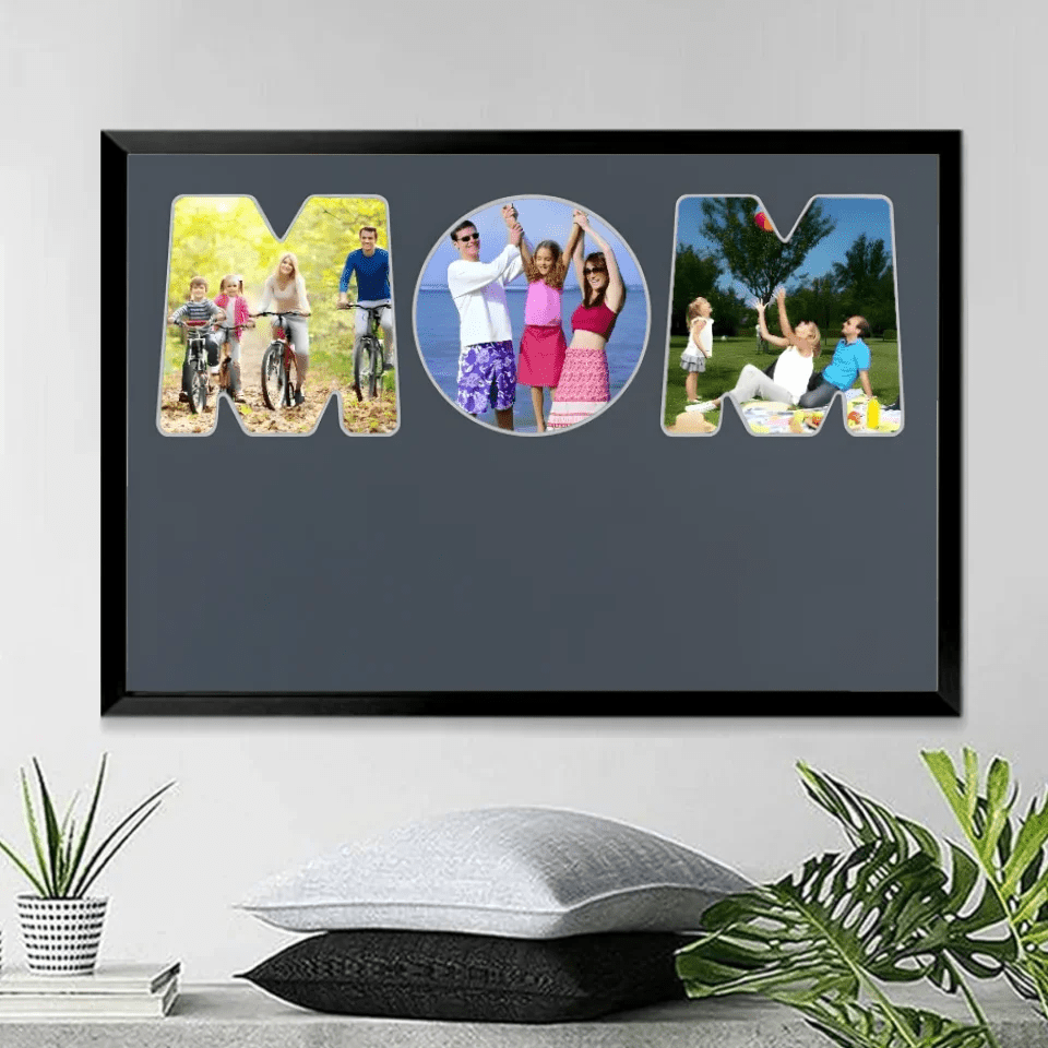 Mom Custom Photo - Customizable Dark Background Canvas732766 - 732670 - DiyGiftly
