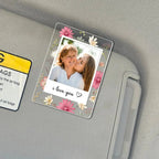 Mom Gifts, Personalized Sun Visor Picture Clip, Custom Your Own Photo Car Visor Clip, Gift for Her, Family Portrait Visor Clip, Bestie Gift 36891136 - DiyGiftly