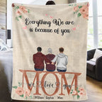 Mom You Are The World - Mother's Day Gift For Mom, Mother 715328 - DiyGiftly