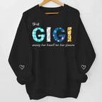 Most Loved Grandma - Family Personalized Custom Unisex Sweatshirt With Design On Sleeve - Birthday Gift For Mom, Grandma 684799 - 684800 - DiyGiftly
