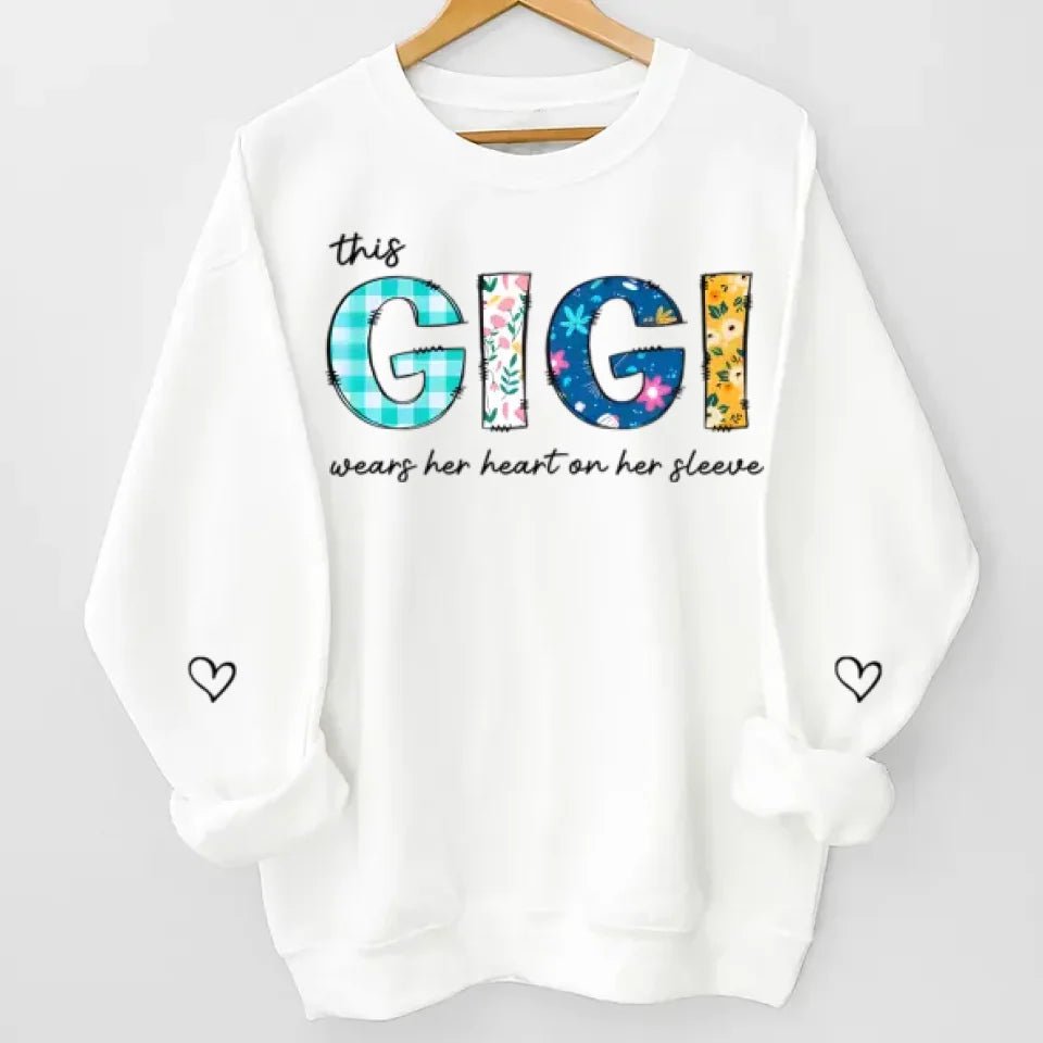 Most Loved Grandma - Family Personalized Custom Unisex Sweatshirt With Design On Sleeve - Birthday Gift For Mom, Grandma 684799 - 684800 - DiyGiftly