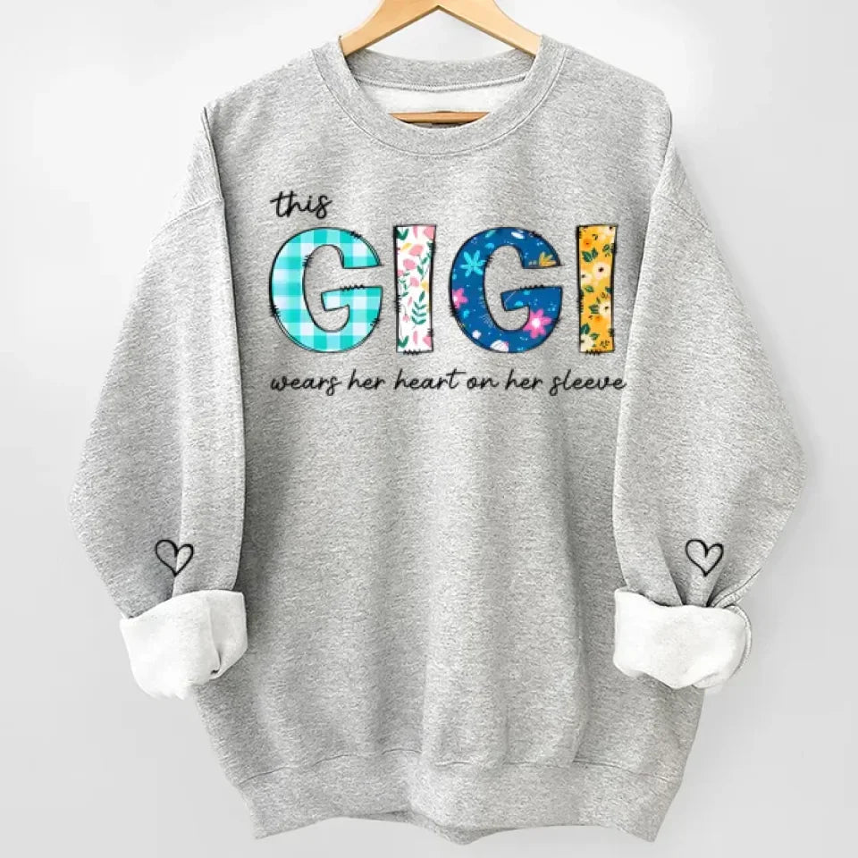 Most Loved Grandma - Family Personalized Custom Unisex Sweatshirt With Design On Sleeve - Birthday Gift For Mom, Grandma 684799 - 684800 - DiyGiftly