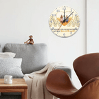 Mother And Daughter Forever Linked Together - Family Personalized Custom Horizontal Clock - Gift For Mom 743257 - DiyGiftly