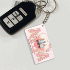Mother And Daughter Forever Linked Together - Family Personalized Custom Horizontal Keychain - Gift For Mom 734564 - DiyGiftly