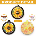 Motherhood All Love Begins And Ends There - Family Personalized Window Hanging Suncatcher - Mother's Day, Gift For Mom, Grandma 669046 - DiyGiftly