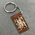 Motorcycle Name Sign, Personalized Couple Photo Collage Keychain - Gift for Biker Couple 747842 - Y - DiyGiftly