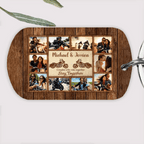 Motorcycle Name Sign, Personalized Couple Photo Collage Keychain - Gift for Biker Couple 747842 - Y - DiyGiftly