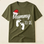 Christmas Shirts Pregnancy Announcement Gift