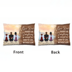 My Dad Taught Me Everything Except... - Personalized Pillow - Remembrance, Sympathy Gift For Family Members, Memorial Gift 714303 - B - DiyGiftly