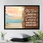wooden canvas personalized photo home remembrance poster and canvas