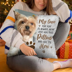 My Daily Affirmations Pillow - Personalized Custom Pillow - Gift For Dog Lovers 699129 - DiyGiftly