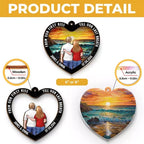 My Favorite Love Story Is Ours - Couple Personalized Window Hanging Suncatcher - Gift For Husband Wife, Anniversary 671546 - DiyGiftly