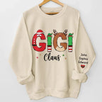 My Greatest Blessings Call Me Gigi - Family Personalized Custom Unisex Sweatshirt With Design On Sleeve - Christmas Gift For Mom, Grandma 680935 - 680936 - DiyGiftly